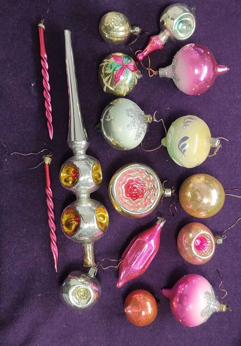 Елочные игрушки Ссср