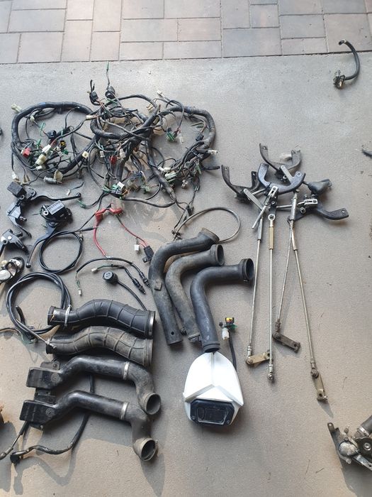 Części silnik gaźnik kartery rozrusznik sprzęgło pokrywa stator lucky