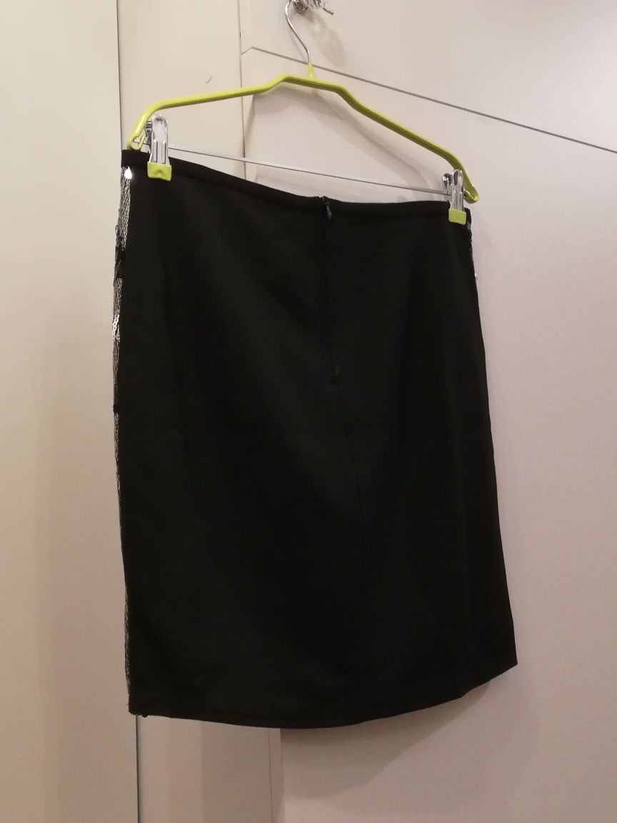 Cekinowa spódnica Orsay  mini tuba rozm. M/L, nowa bez metek