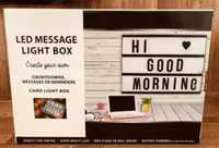 led message light box