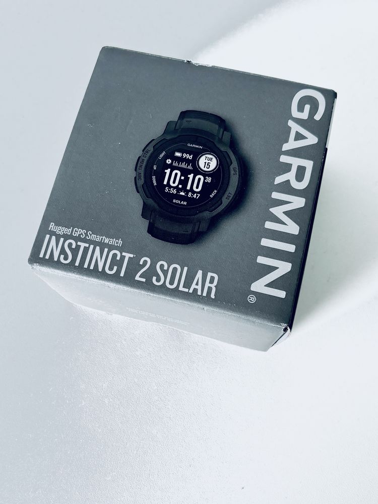 Nowy zegarek Garmin Instinct 2 Solar NFC ( nie Tactical 2X)