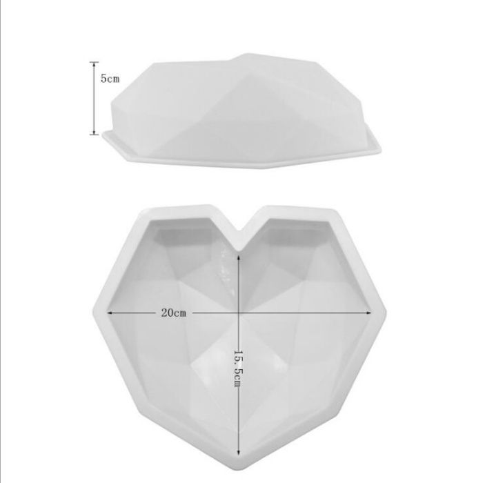 Силіконовая форма для випічки АЛМАЗ 3D.