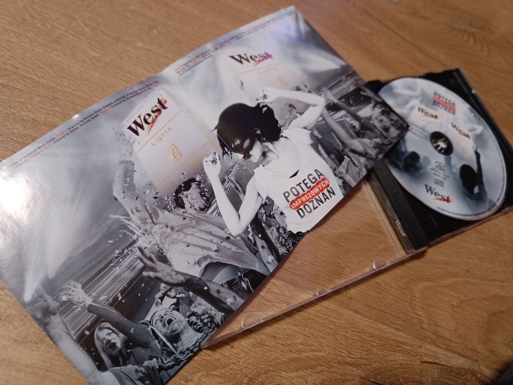 West Potęga imprezowych doznań płyta CD