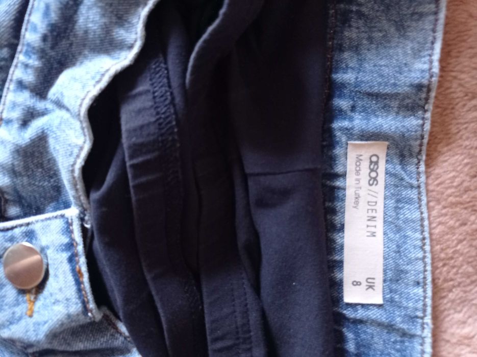 Dżinsy spodnie ciążowe asos