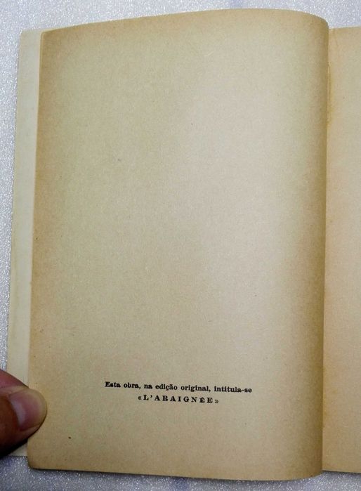 Livro A Aranha (Henri Troyat)