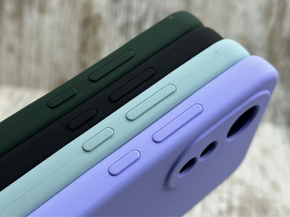 Не пачкаются! Чехол софттач Silicone Case на Oppo A58/ A78