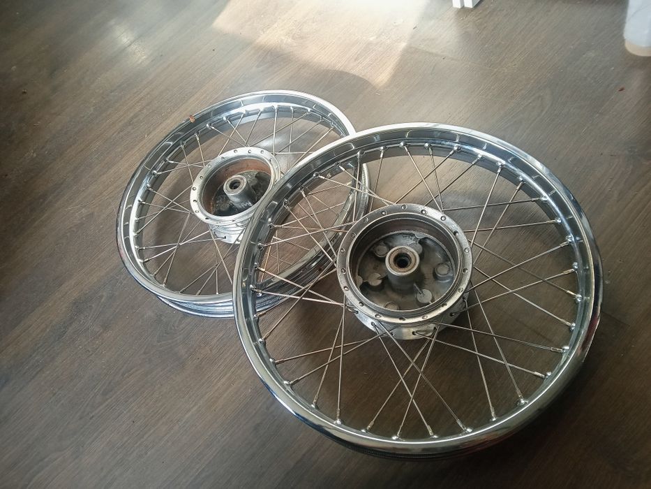 Jawa jawka 50 koła koło przód tył komplet 16" po renowacji