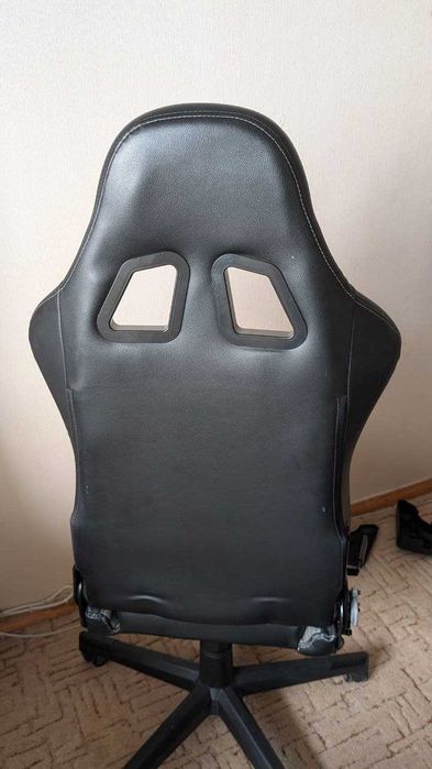 Крісло ігрове RZTK Cobra Чорно-сіре