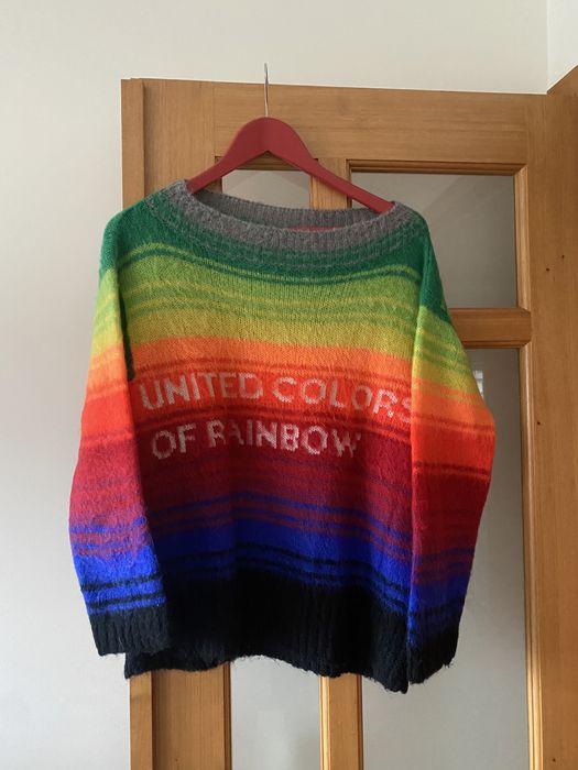 Camisola malha multicolor Benetton