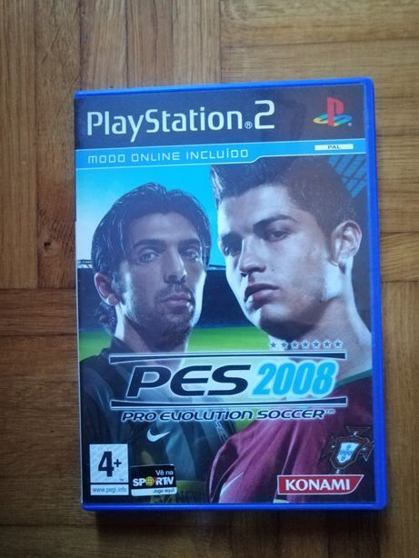 PES 2008 jogo PS2