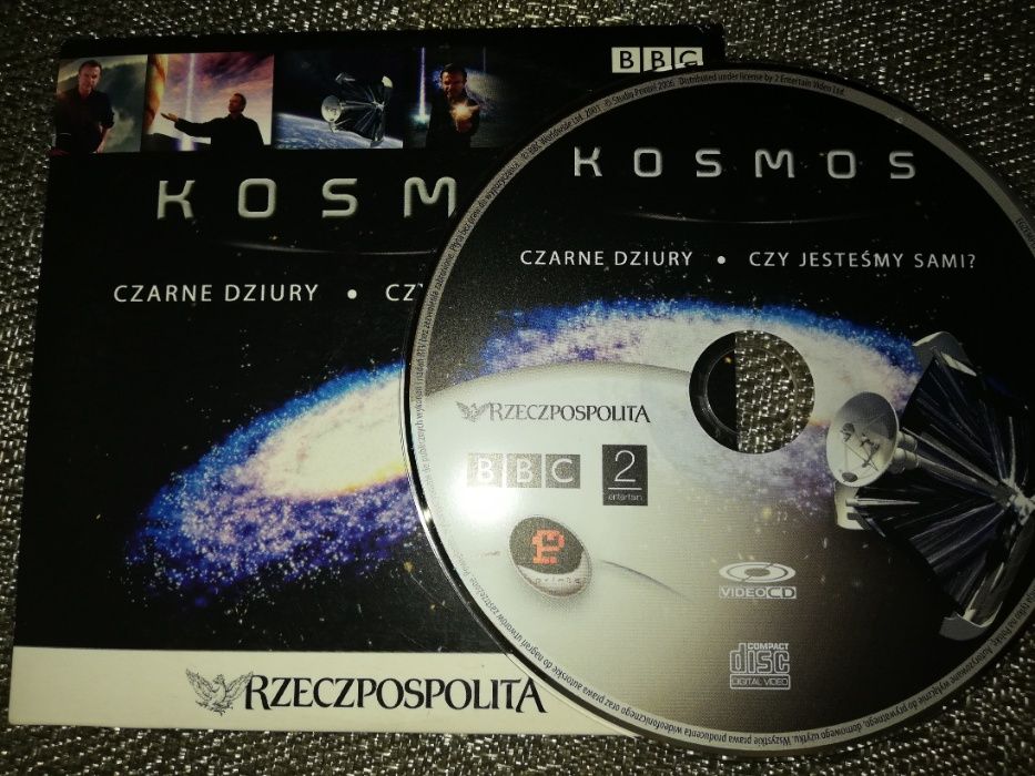 4 filmy VCD - Kosmos i Machina czasu