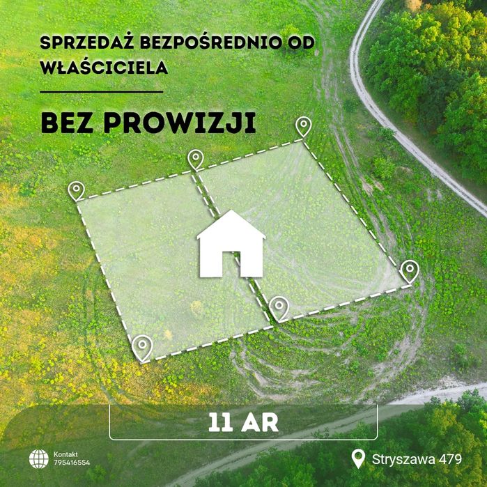 Działka budowlana. 11 ar