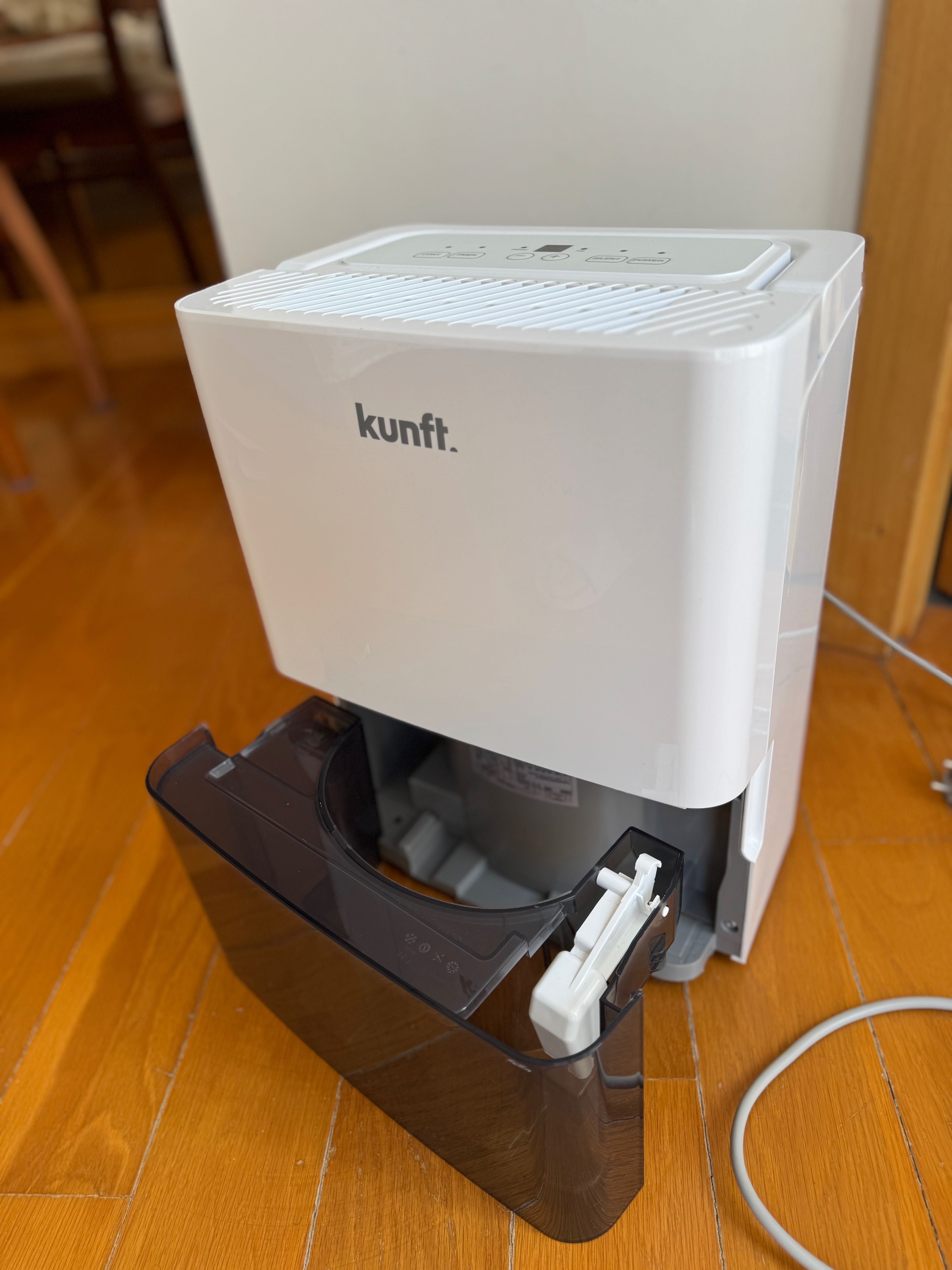 Desumidificador KUNFT KDH8861 – 10 L/dia, 2,1 L depósito