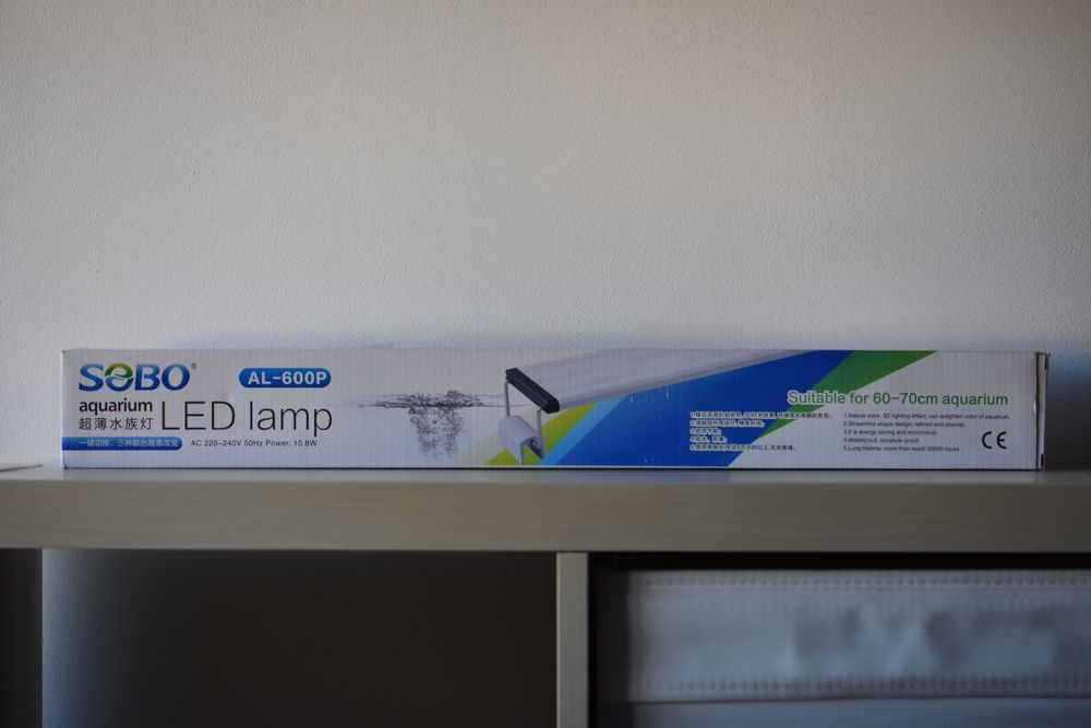 Luz LED AL-600P SOBO (60-70cm) suporte ajustável