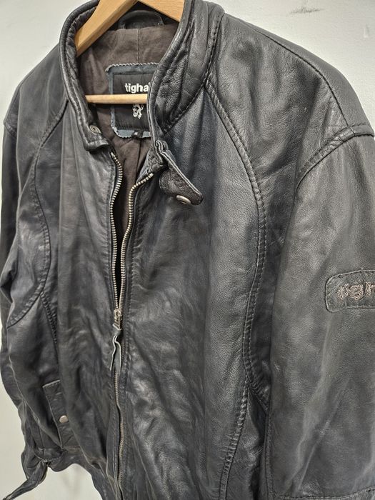 Kurtka skórzana TIGHA oryginalna  stan bdb rozm.XL OKAZJA
