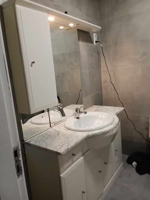 Móvel casa de banho + espelho