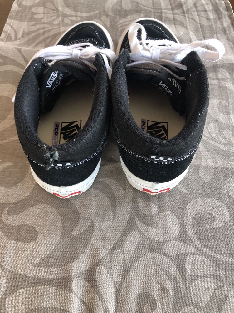 sapatilhas / Ténis Skate Half Cab Vans pretas tamanho 40