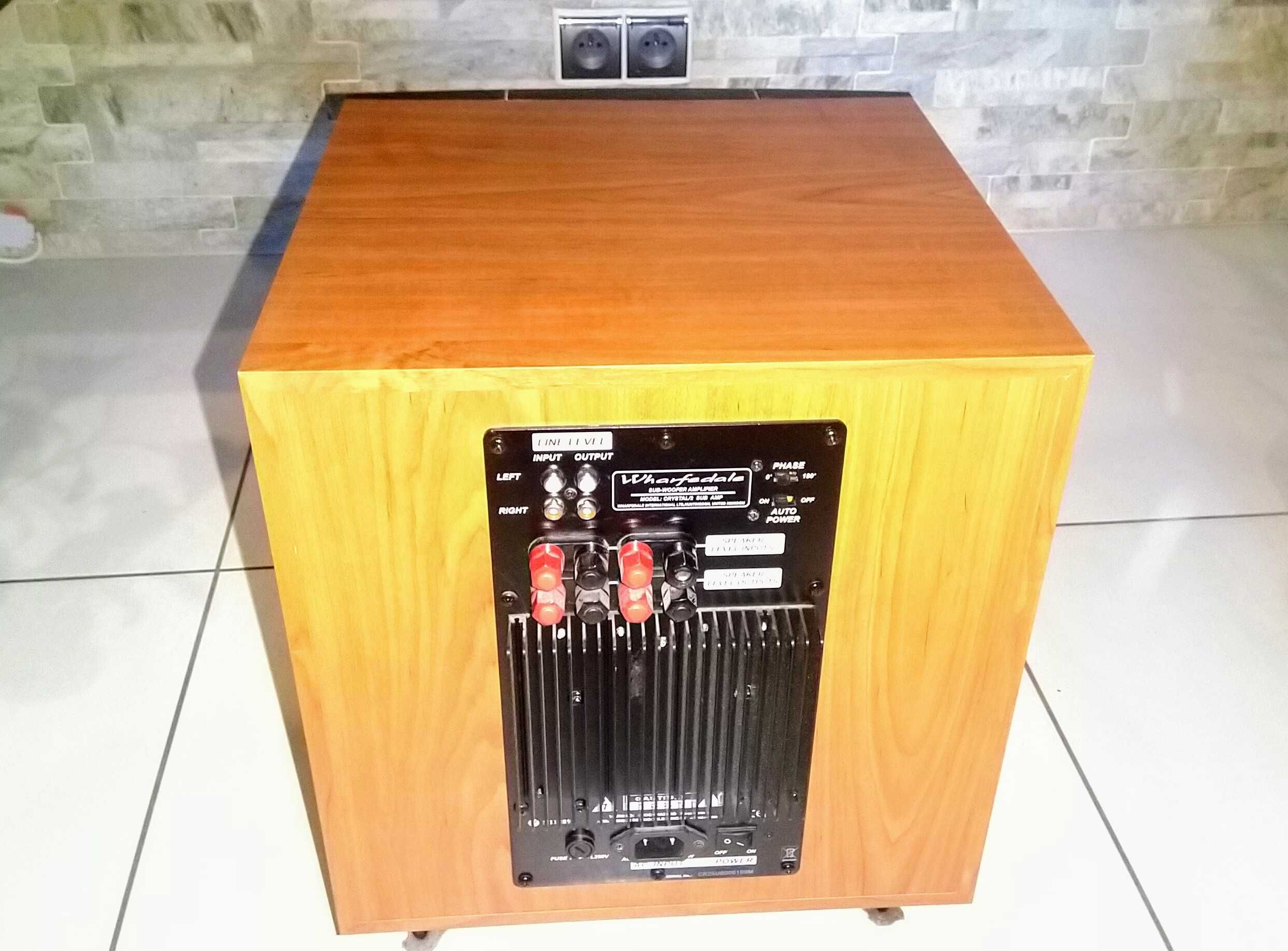 Subwoofer WHARFEDALE CRYSTAL/2 SUB AMP Cherry Wiśniowy
