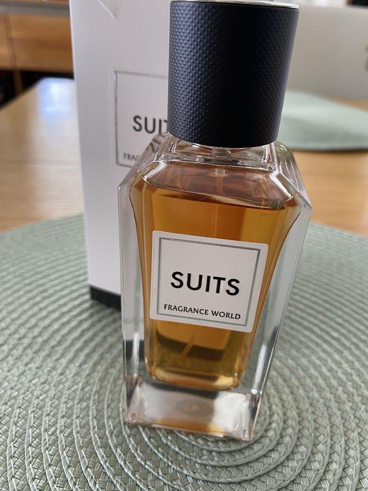 Perfumy arabskie unisex eleganckie Fragrance World Suits EDP 100 ml