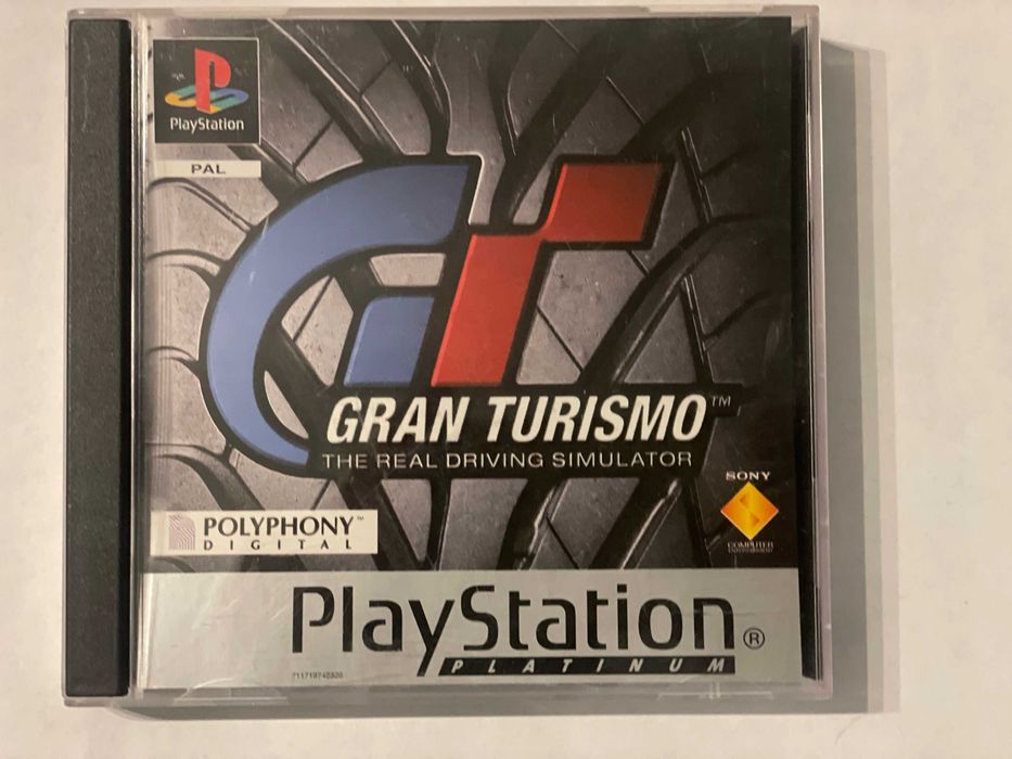 Gran Turismo PSX PS1 Platinum z premierowym manualem angielska komplet