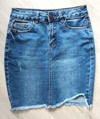 Amisu Spódnica Jeansowa Świetna 34
