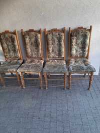 Krzesła dębowe 4 sztuki