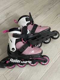 Дитячі ролики Rollerblade Microblade G Rosa Blanco рожеві