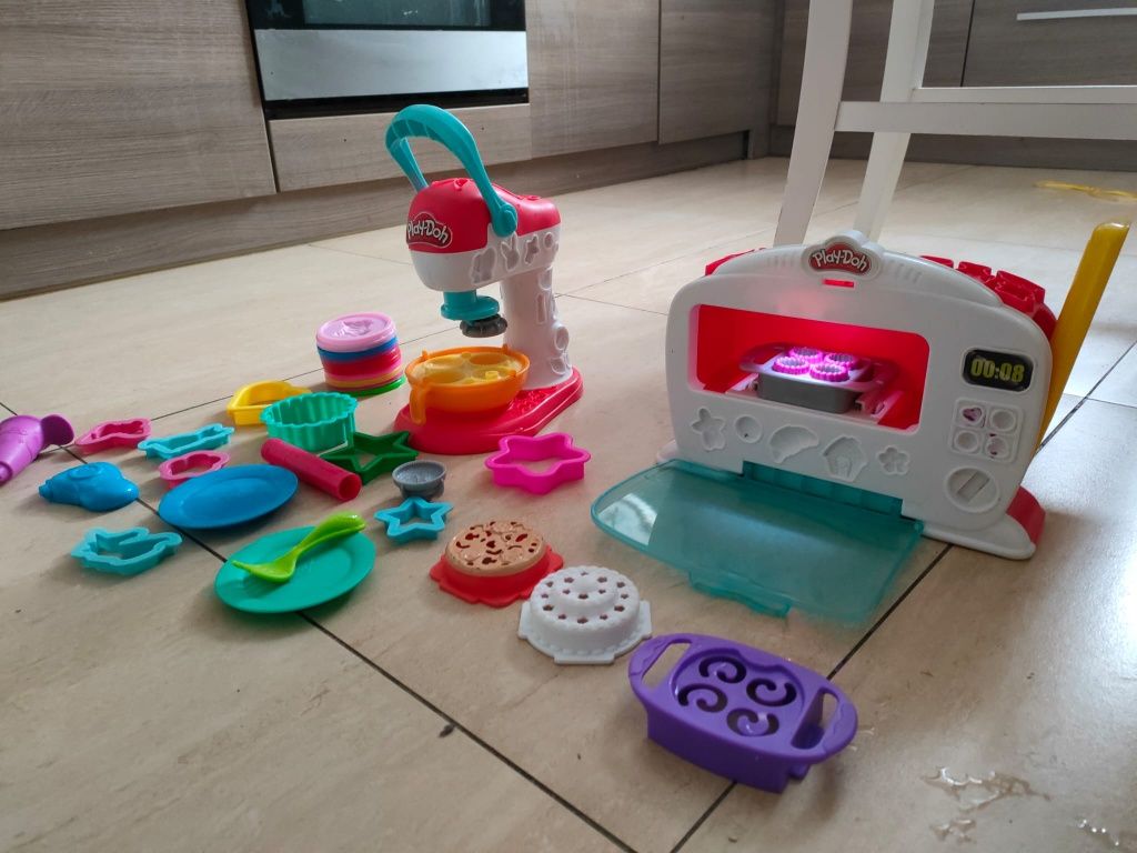 Mikser piekarnik Play doh ciastolina 2 komplety