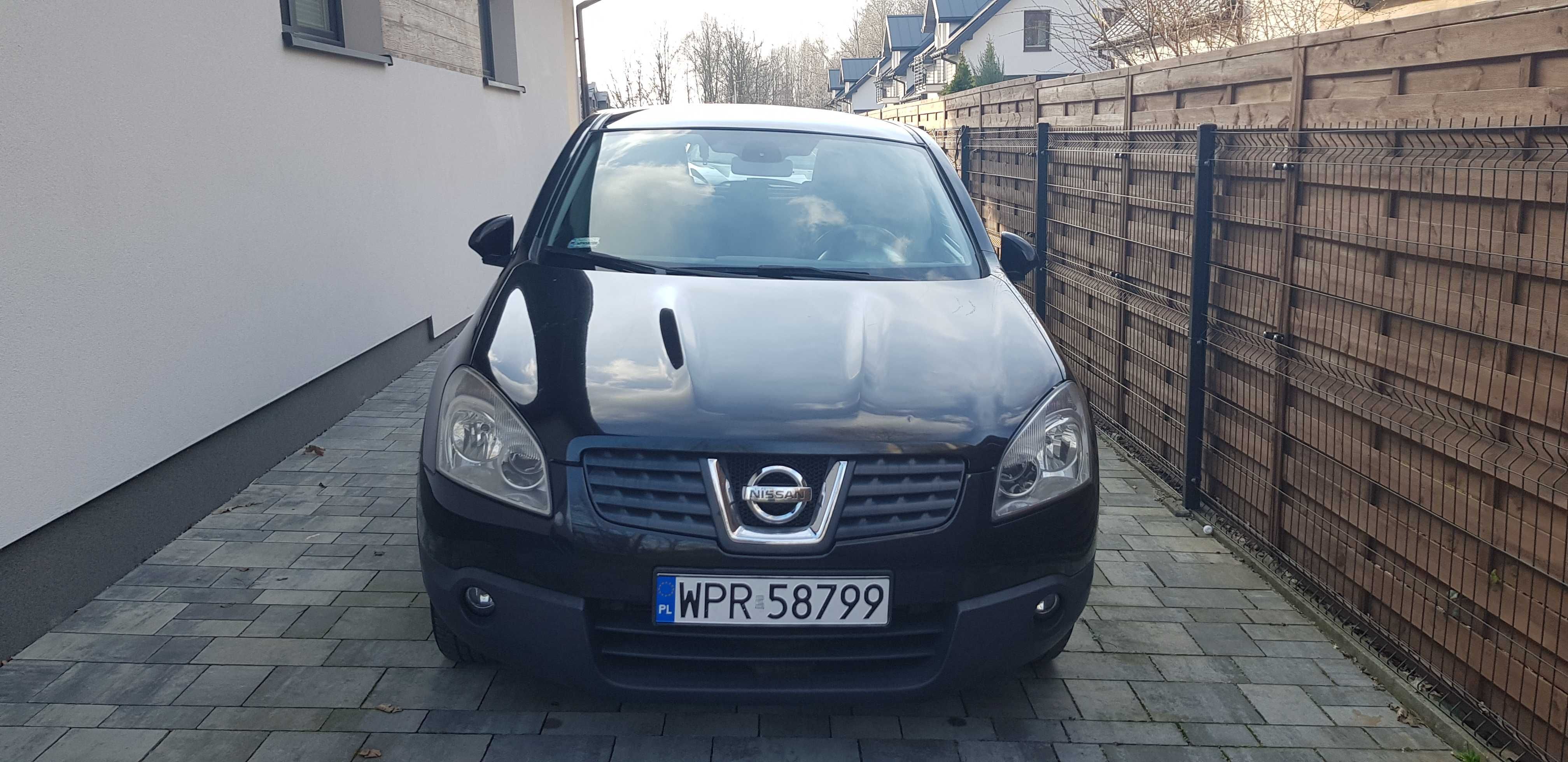 Nissan qashqai, 2.0 dci, 4x4, dach panoram., niski przebieg, bezpośr.