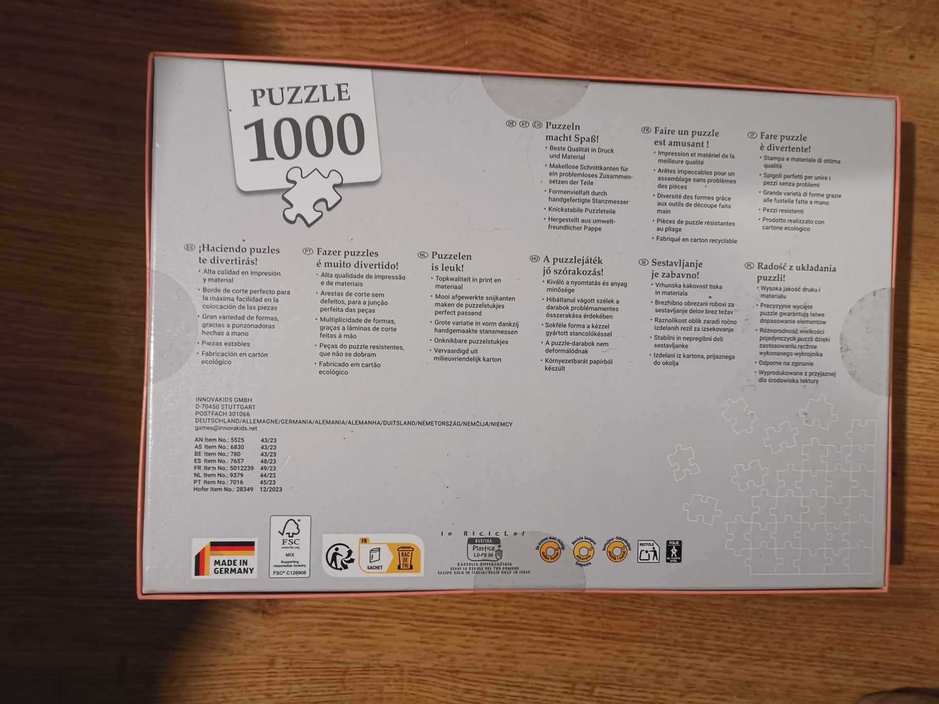 puzzle 1000 peças