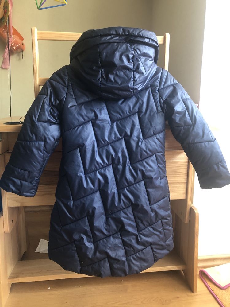 Зимнее пальто на 8-9 лет