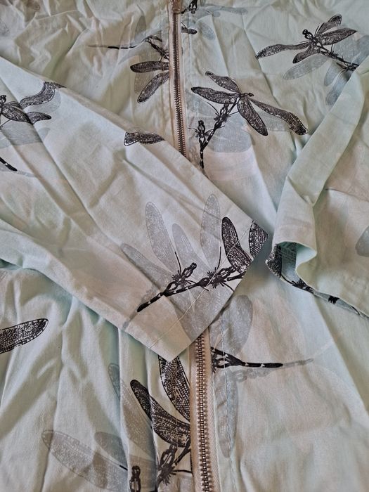 Nowa Narzutka bluza seledynowa ważki XL, XXL