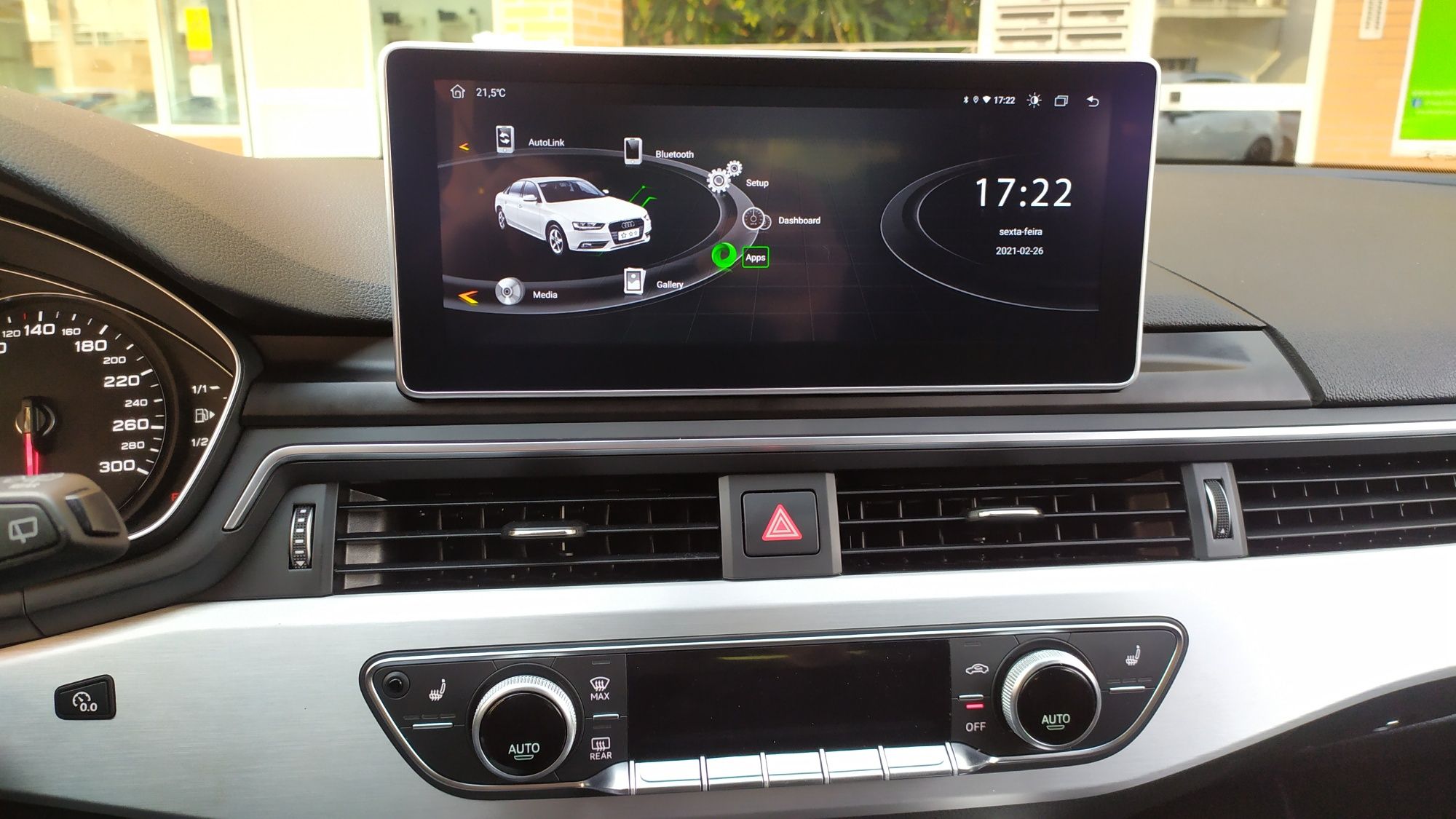 Audi A4 A5 Multimédia Android GPS Bluetooth USB Wi-fi Carplay