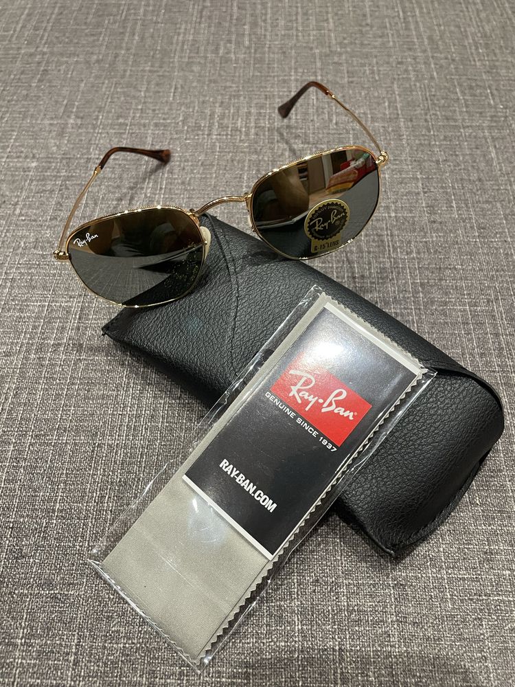 Óculos Ray-Ban RB3548N, usados uma vez + caixa e acessórios