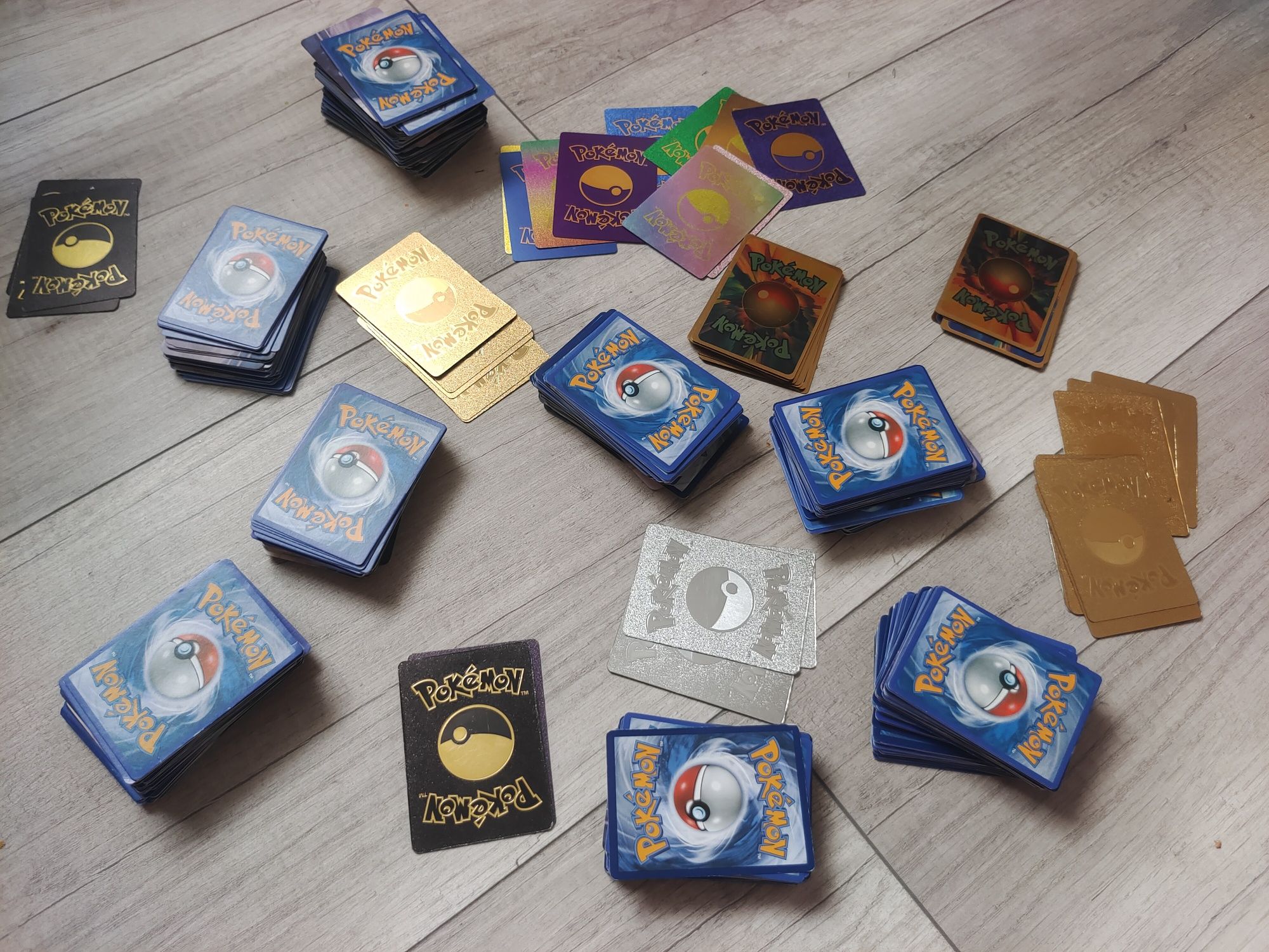 Mega zestaw karty Pokemon plus dodatki