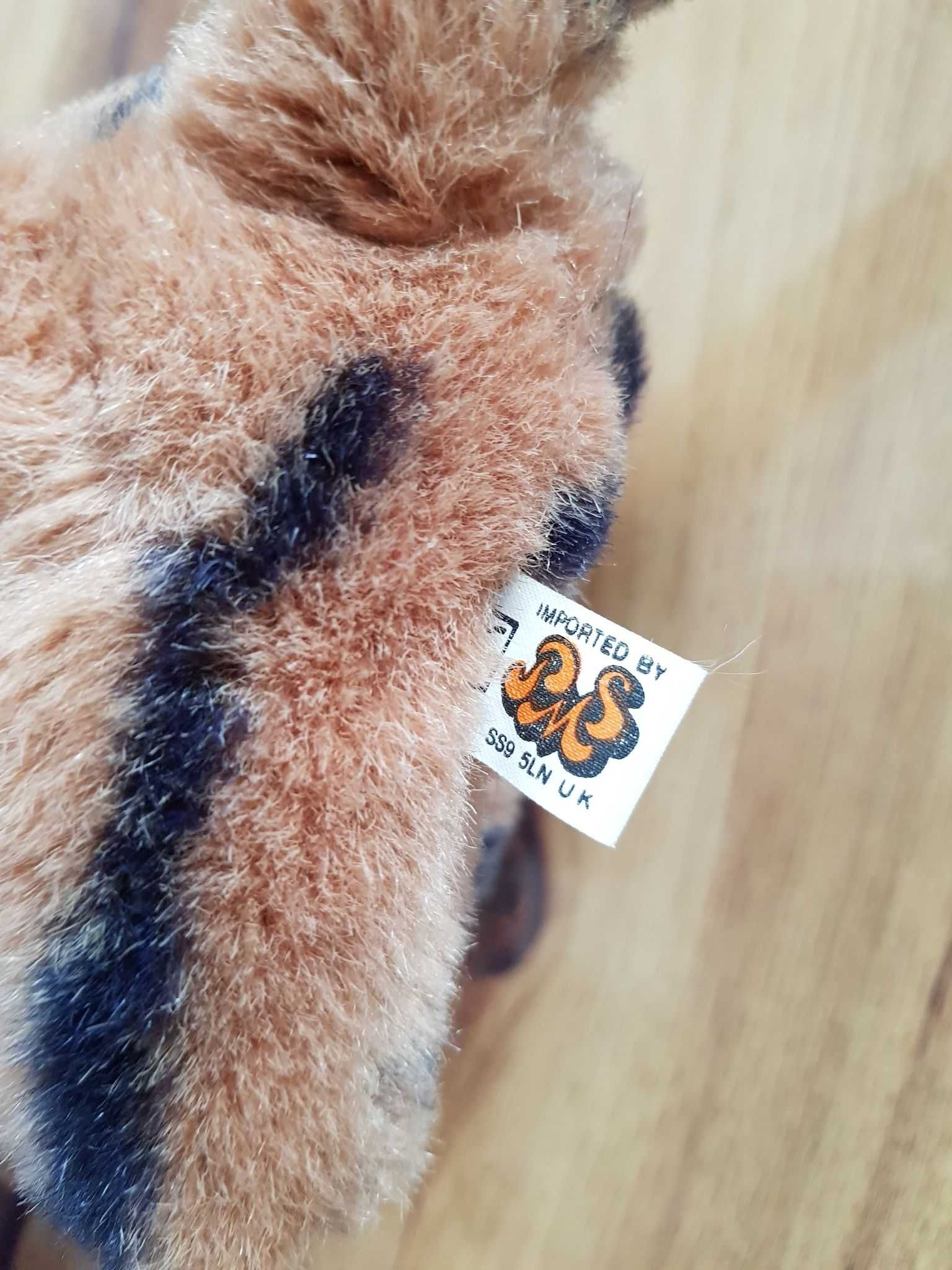 Pluszowy tygrys PMS tygrysek pluszak maskotka zabawka kot vintage