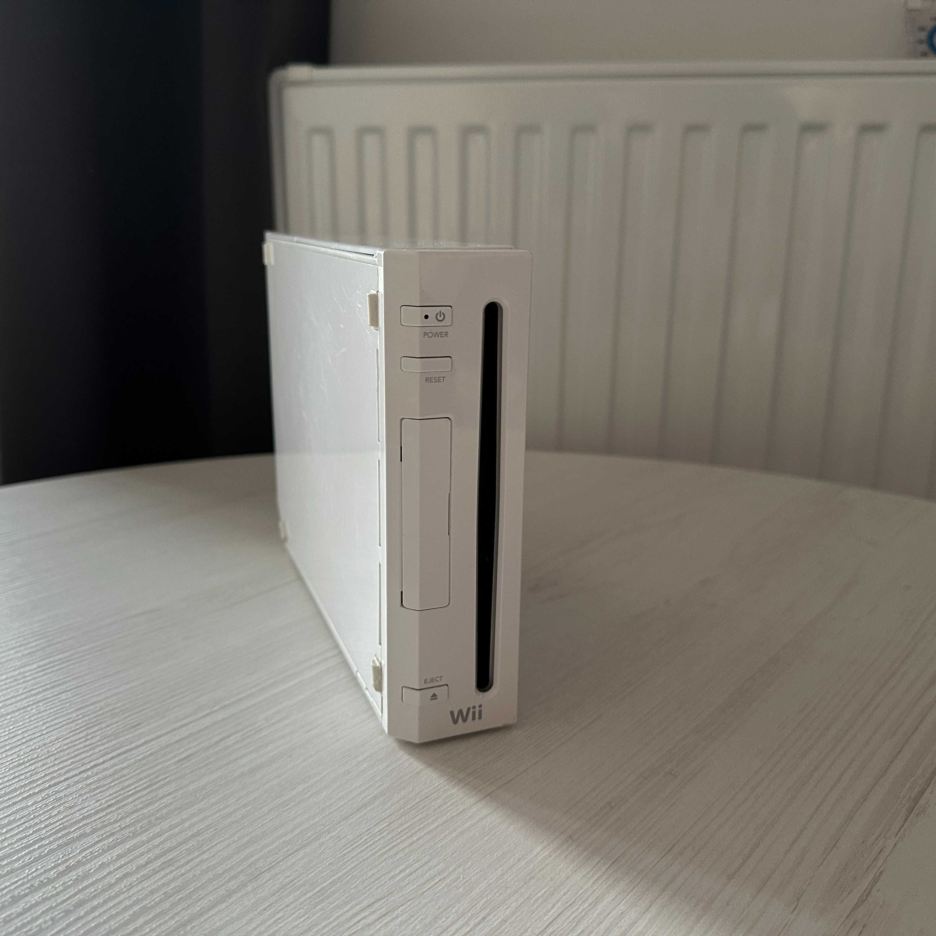 Konsola Nintendo Wii + Akcesoria i dodatki [Biała] 128GB