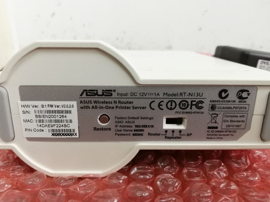 Router Wireless Asus