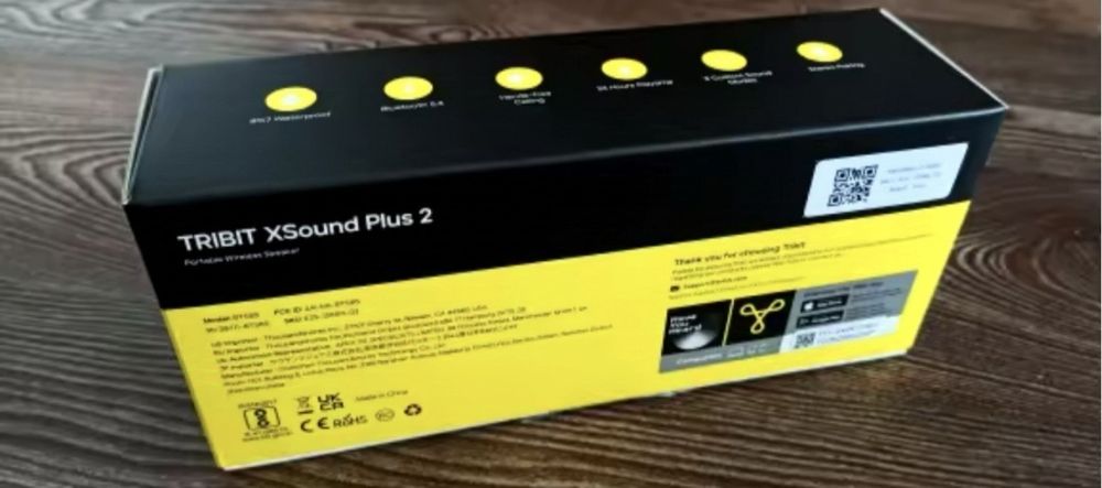Портативна колонка Tribit XSound Plus 2 - модель 2025 року - Нова !