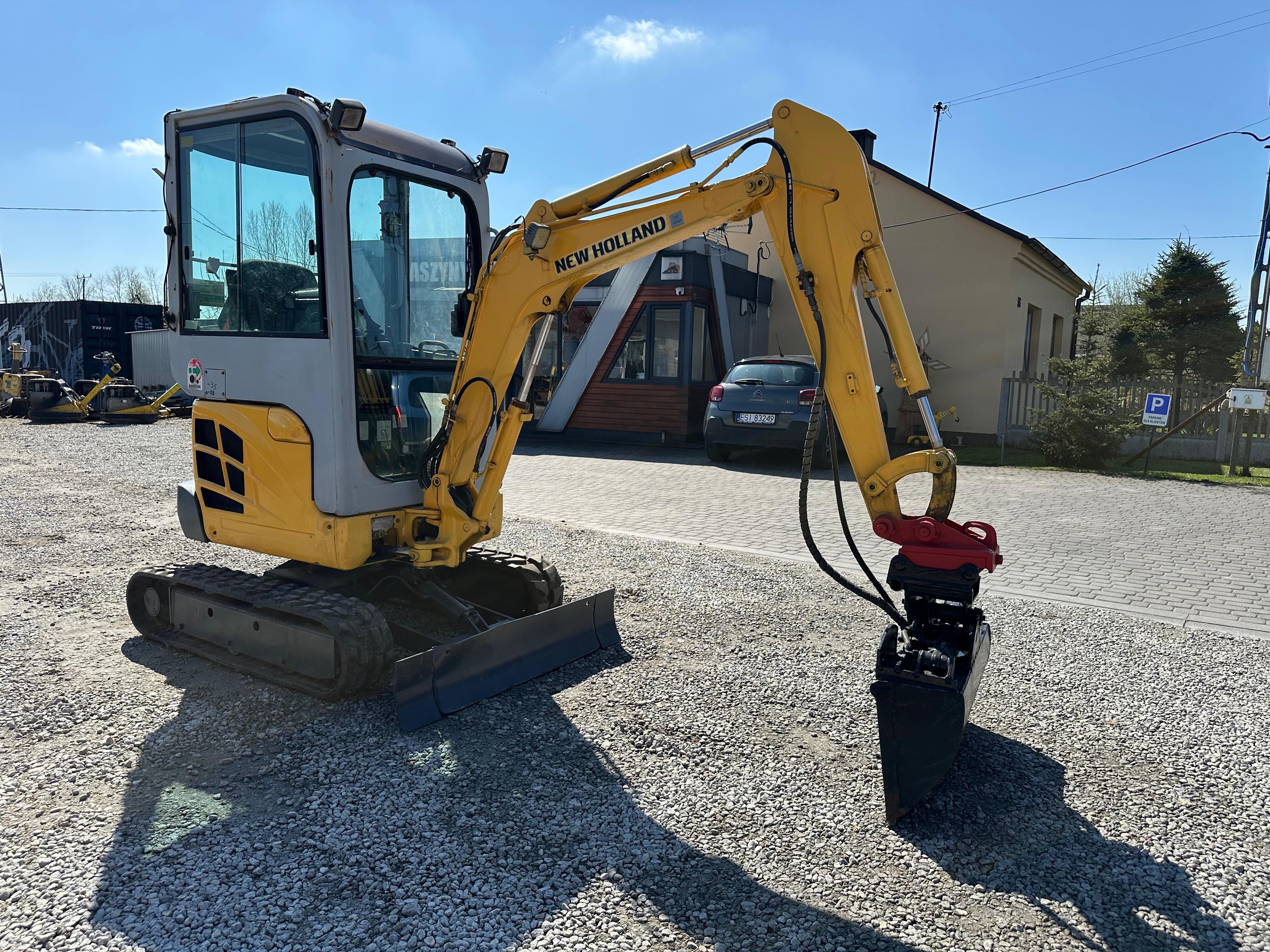 Mini koparka New Holland E18SR  z 2008r.  jak VIO 1,8t     sprowadzona