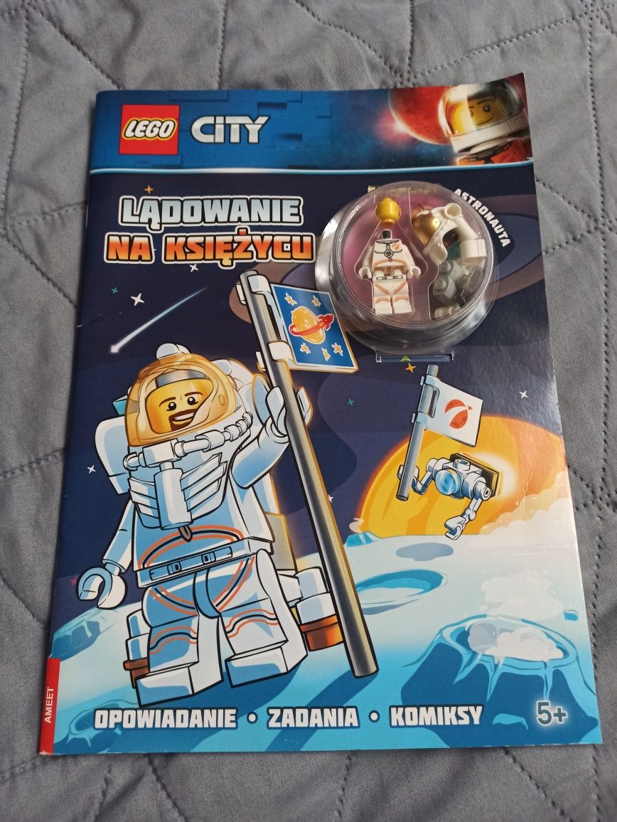 Nowy magazyn Lego City Astronauta lądowanie na księżycu