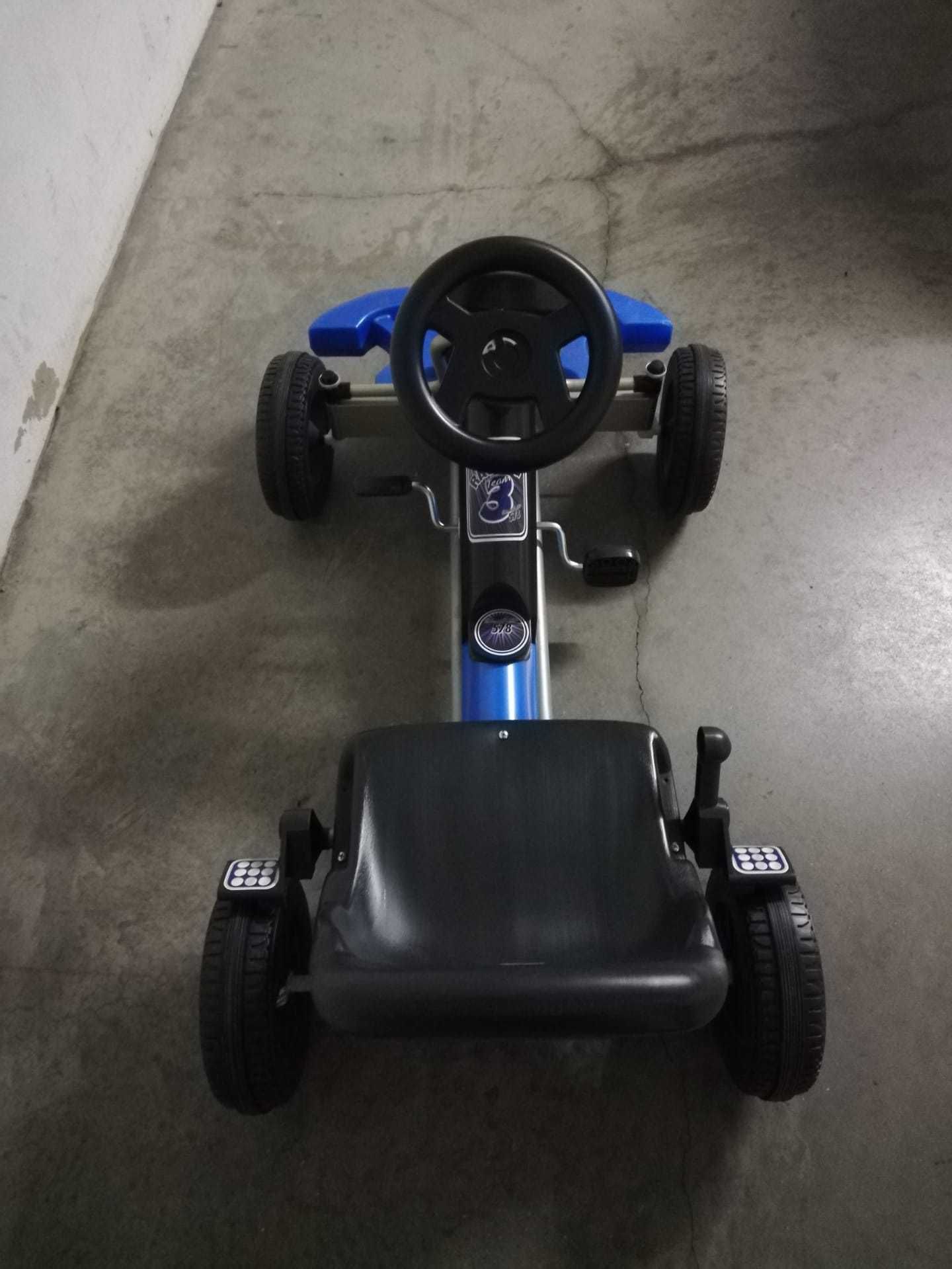 Kart pedal infantil - crianças de 5 a 12 anos