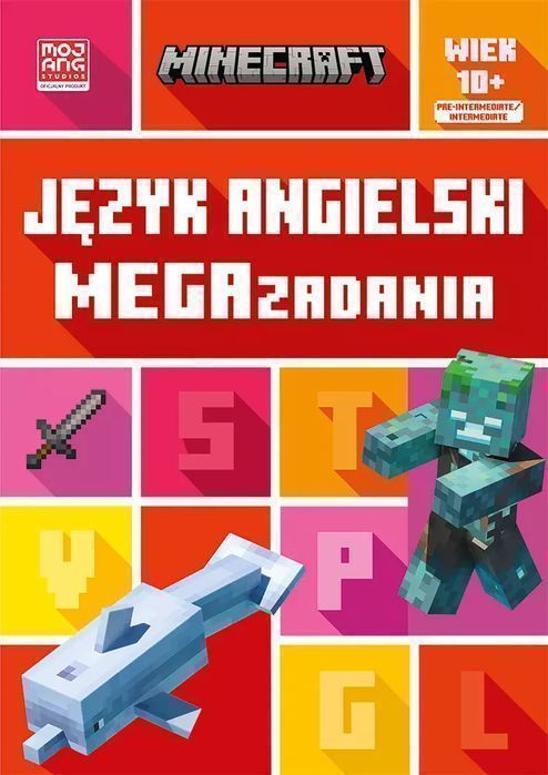 Minecraft. Język angielski. Megazadania 10+. Harperkids