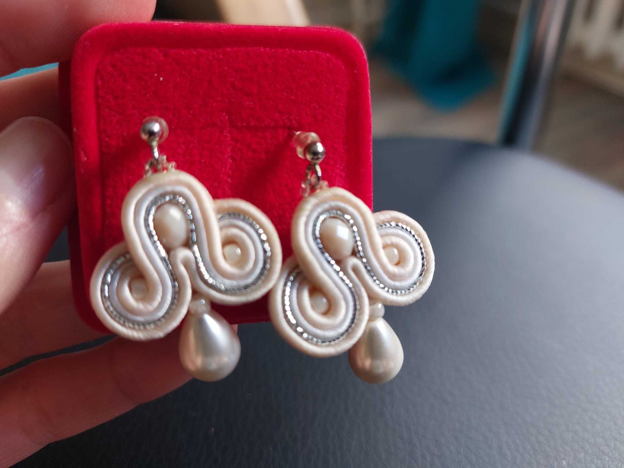 Soutache kolczyki