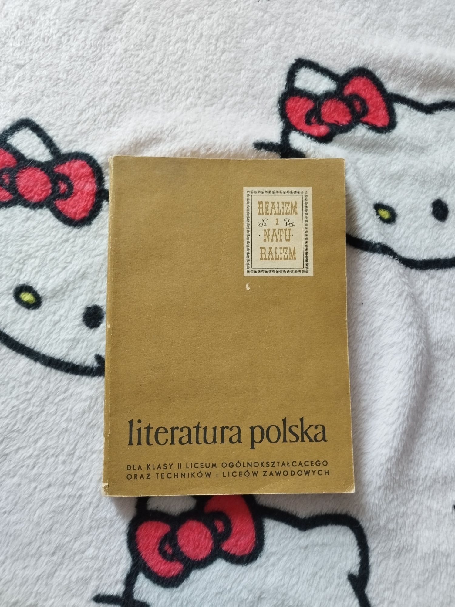 Literatura polska podręcznik 1970