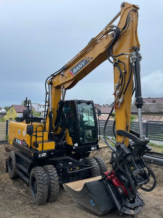 Prace ziemne wyburzenia wykopy prace brukarskie