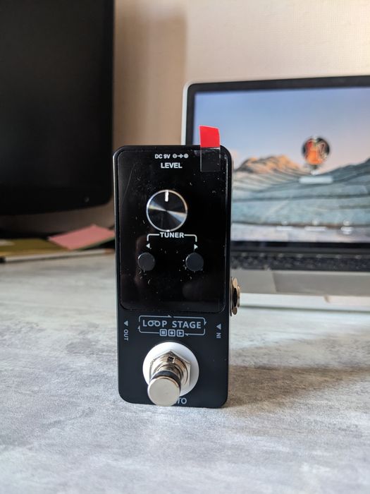 Mini Pedal Lekato Looper лупер тюнер