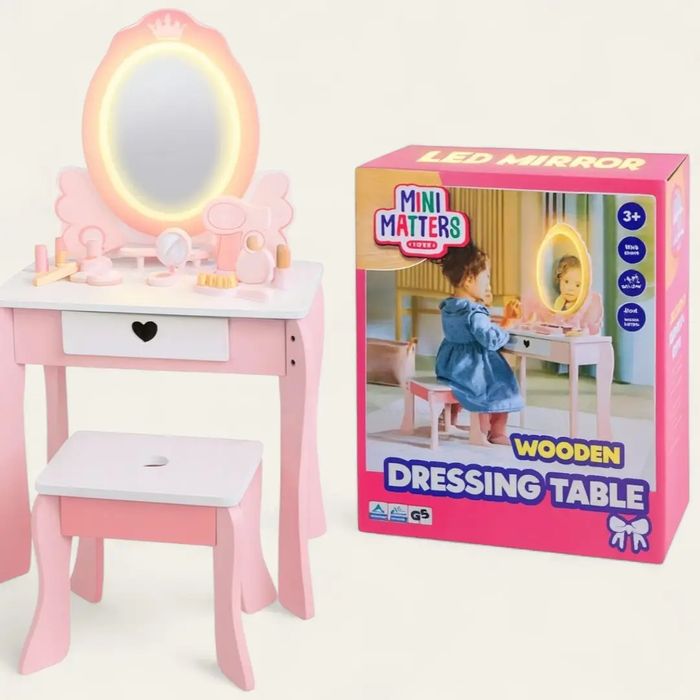 Дитячий дерев'яний туалетний столик Mini Matters