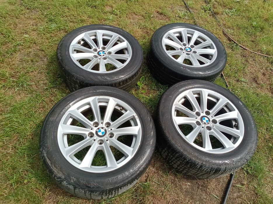 BMW F10 felgi 17 cali + opony + czujniki wysyłka