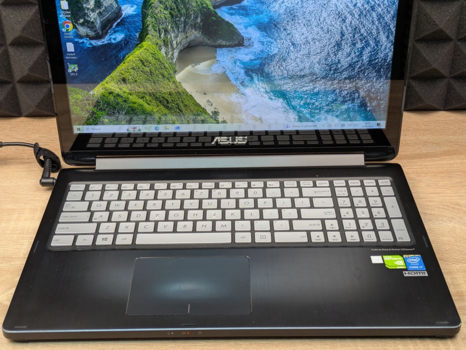 Ноутбук Asus i7 5500u GT 840M 8/512ssd 15.6 Full hd touch